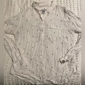 Rails Kate Lightning Bolt Button Down Shirt